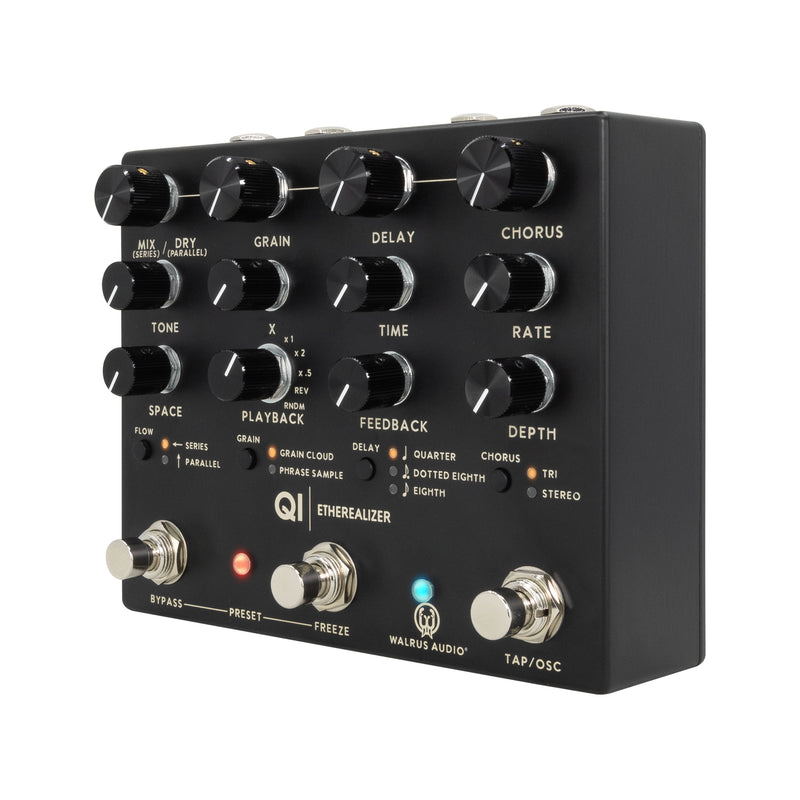 Walrus Audio Qi Etherealizer Black - Multi-Effects