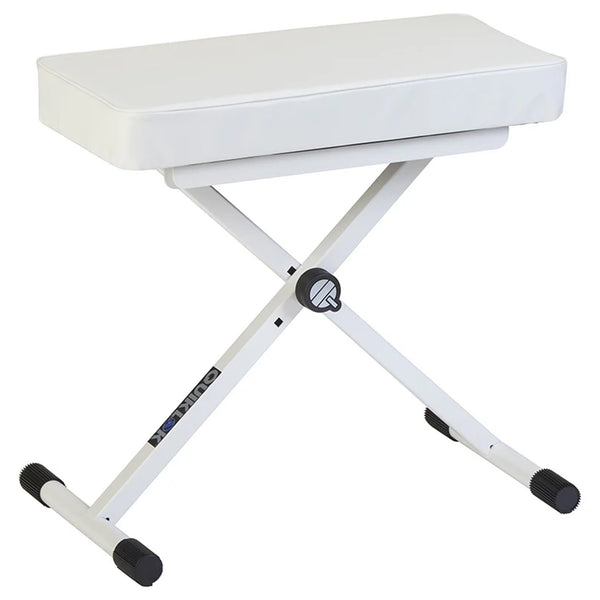 Quik Lok BX8WH Keyboard Bench White