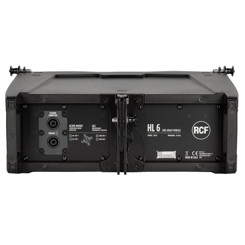 RCF HL 6 16ohm Passive Two-Way Line Array Module 2X6 Inch