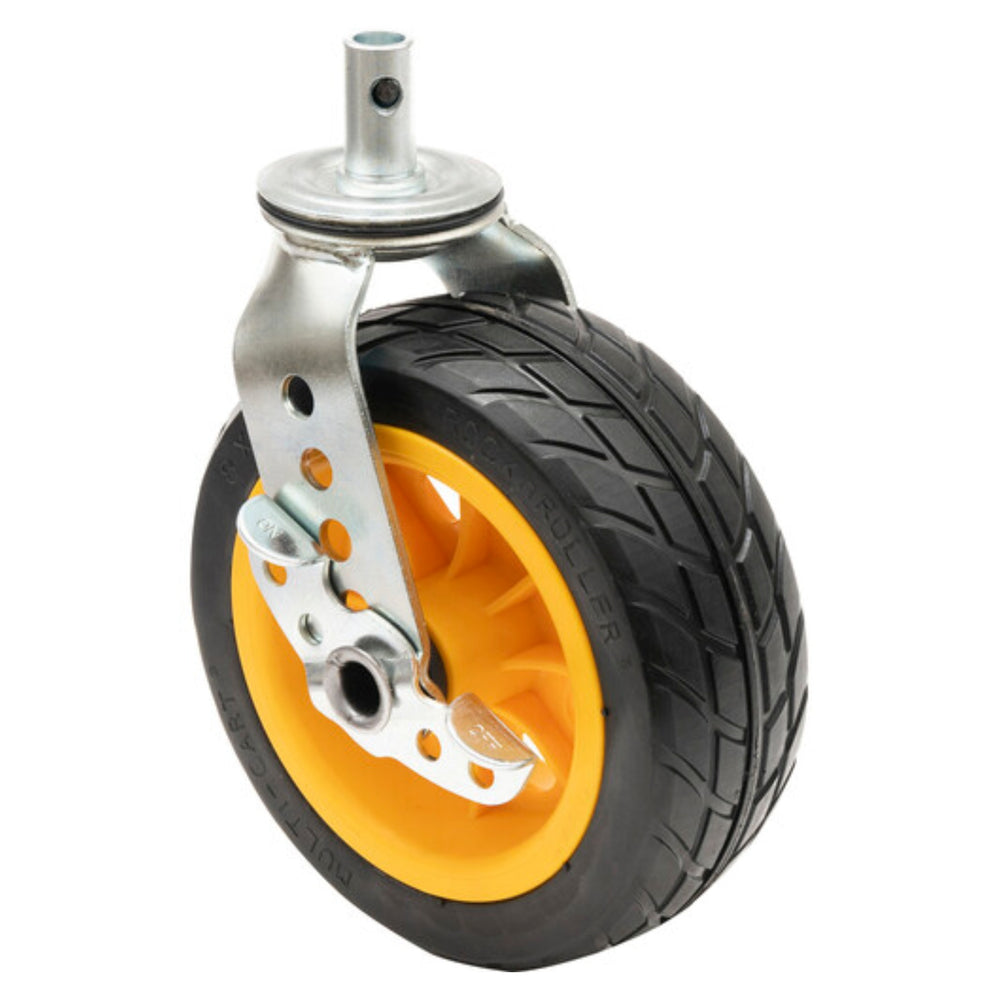 RocknRoller RCSTR8X3 Ground Glider Caster with Brake 8X3