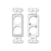 Plaque double RDL D-D2 pour connecteurs standard et spéciaux
