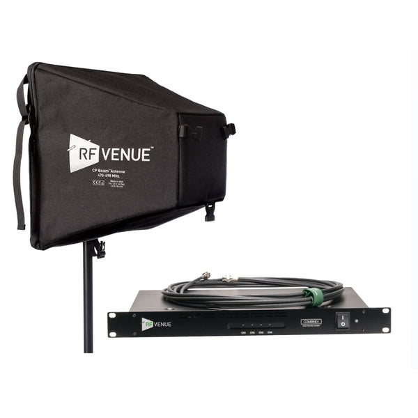 RF Venue COMB4CP-ARCB 4 Channel In-Ear Monitor Upgrade Pack