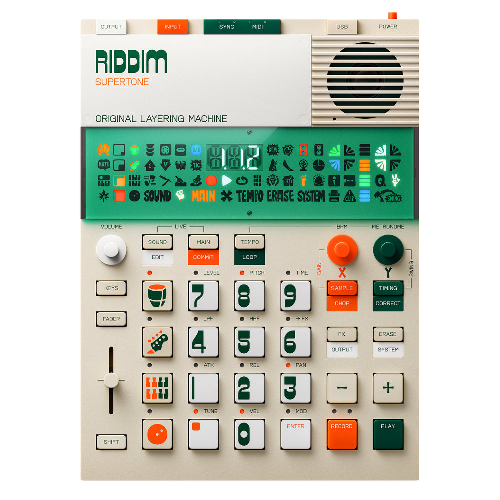 Teenage Engineering EP-40 Riddim - Sampler and Sequencer