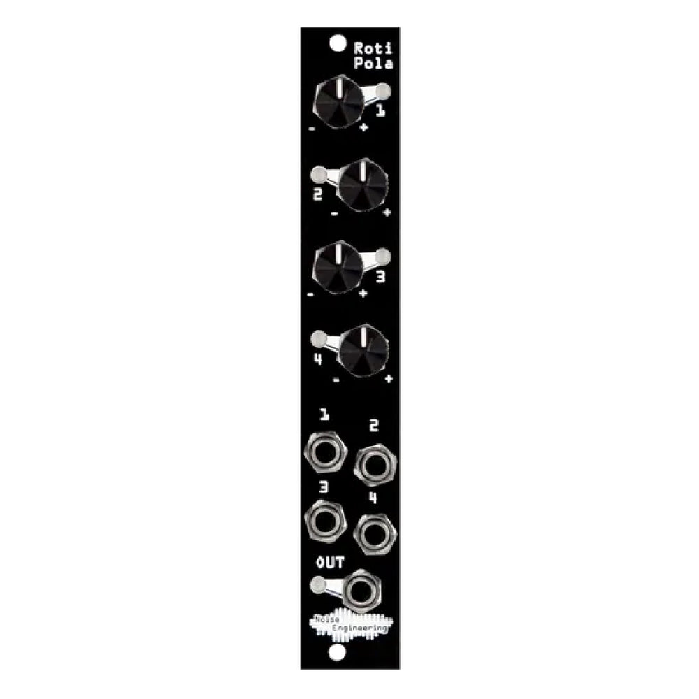 Noise Engineering Roti Pola Attenuverting CV Mixer Black