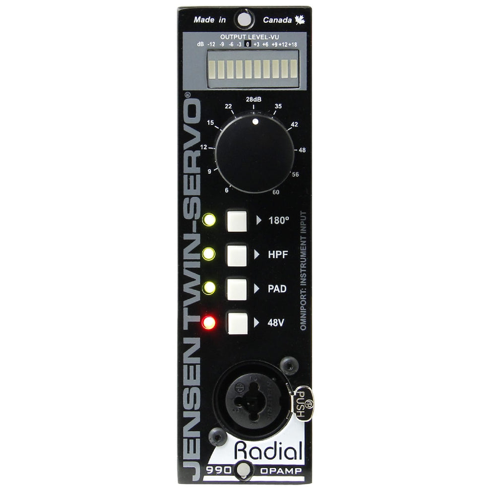 Radial Twin Servo 500-Series Mic Preamp