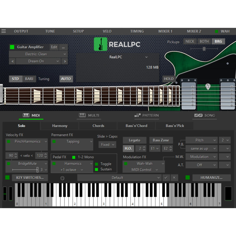 Musiclab RealLPC 5 - Les Paul Guitar Accompaniment Plug-in