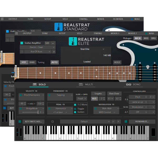 Musiclab RealStrat 5 - Sample Based Virtual Fender Stratocaster