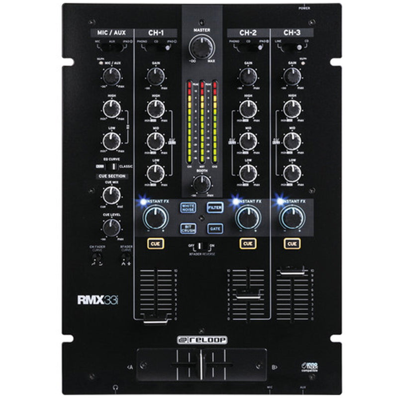 Reloop RMX-33i 3+1 Channel Digital Club Mixer