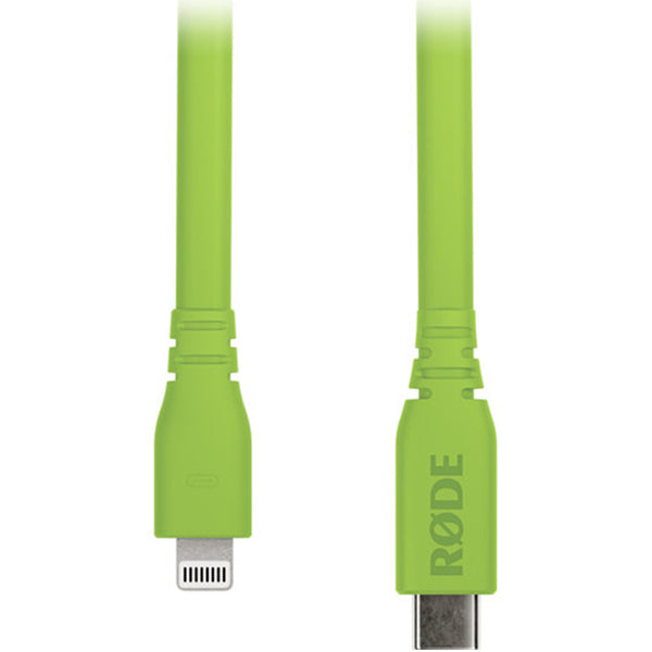 Câble USB-C vers Lightning Rode SC19-G (1,5 m) (vert)