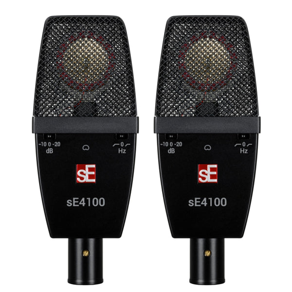 SE Electronics SE4100P Matched Pair Condernser Mic w/Case