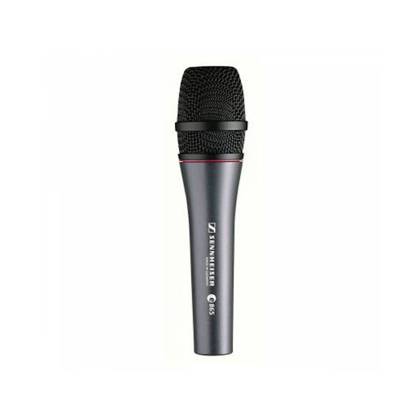 Microphone à condensateur supercardioïde à main Sennheiser e 865-S