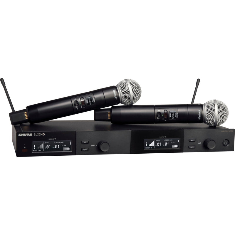 Shure SLXD24D/SM58-G58 Dual Wireless System With 2 SLXD2/58