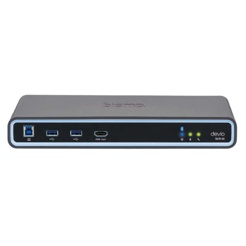 Biamp Devio SCR-25CX Hub + Ceiling Mic