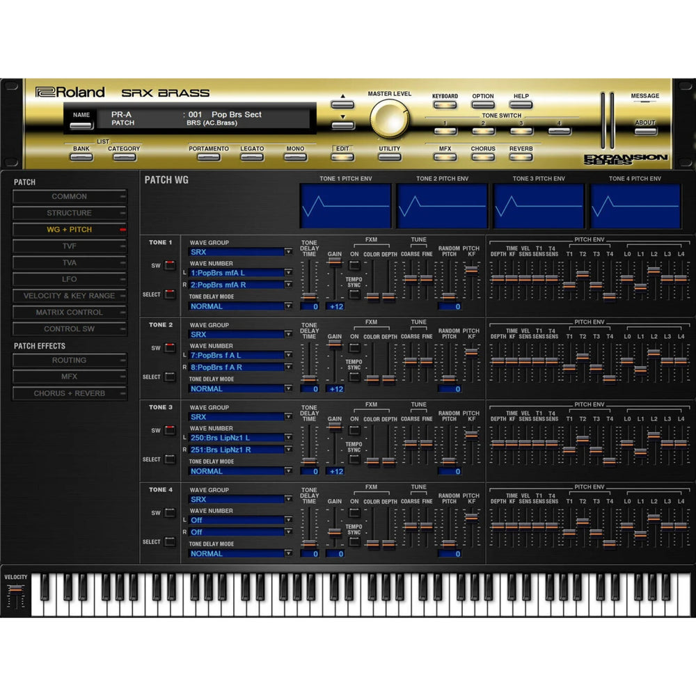 Roland SRX BRASS Key