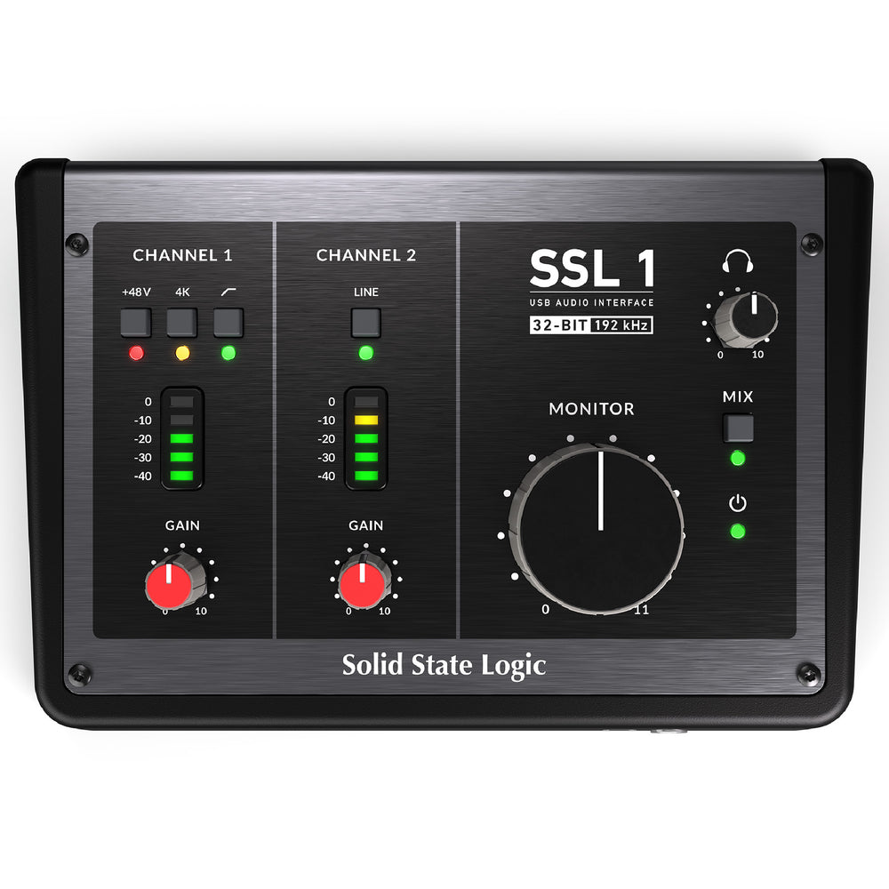 Solid State Logic SSL1- 2-In/2-Out USB-C Audio Interface