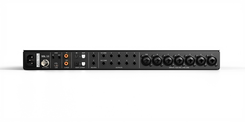 Solid State Logic SSL18 - 26-In/28-Out USB-C Audio Interface