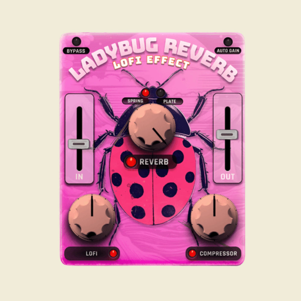 Safari Pedals LadyBug - LoFi Reverb machine