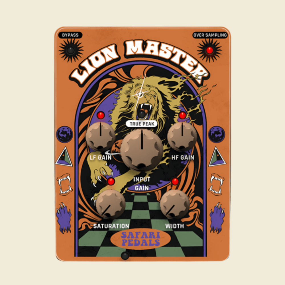 Safari Pedals Lion Master- Mastering Limiter plugin