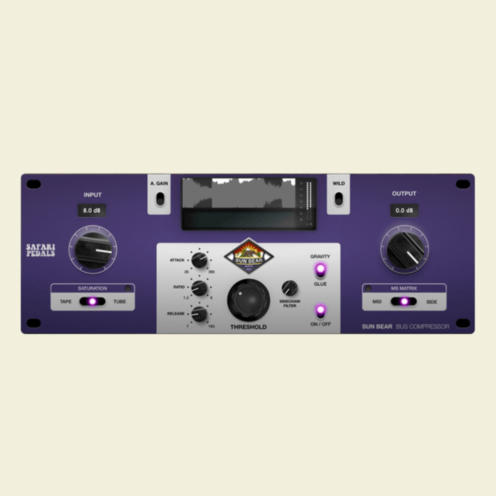 Safari Pedals Sun Bear - Mastering grade Bus compressor