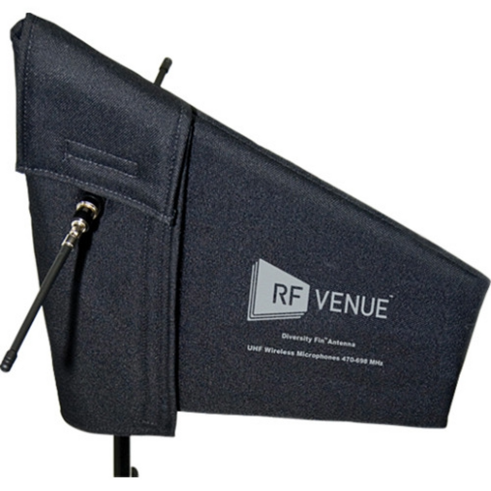 RF Venue DFIN Diversity Fin Antenna w/Stand Mount Wireless M
