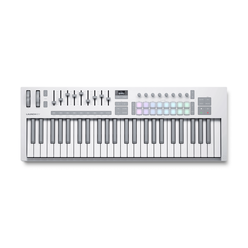 Novation Launchkey 49 MK4 MIDI Keyboard White