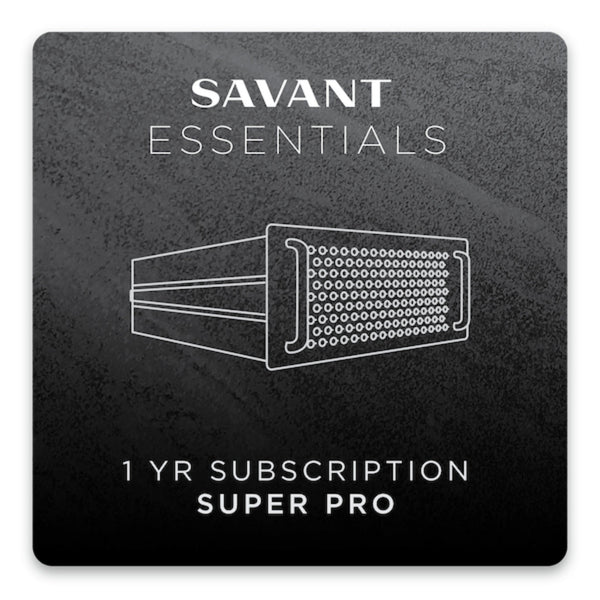 Abonnement Savant Essentials 1 an (Super Pro)