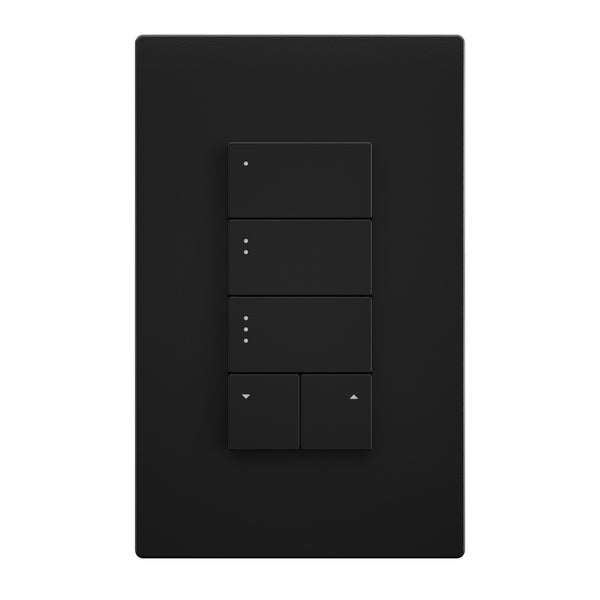 Clavier basse tension Savant Ascend - 5 boutons (noir)