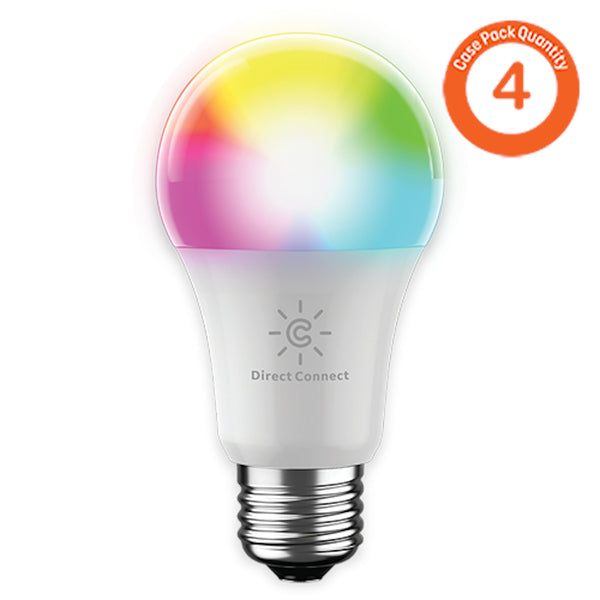 Savant Cync Direct Connect Full Color Smart LED A19 (4X1Pk)