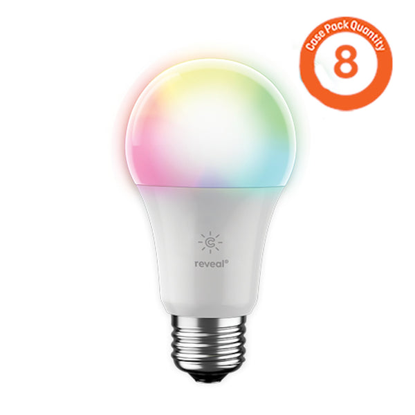 Ampoules intelligentes couleur A19 Savant Cync Reveal (boîte de 4 x 2)