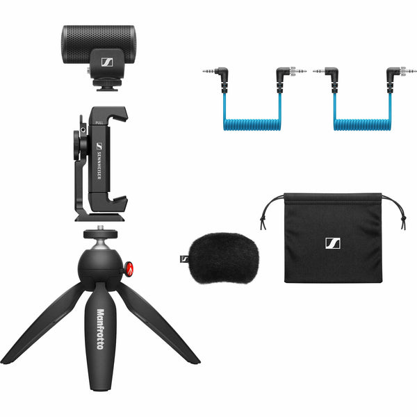 Sennheiser MKE 200 Kit Camera-Mount w/Recording Bundle