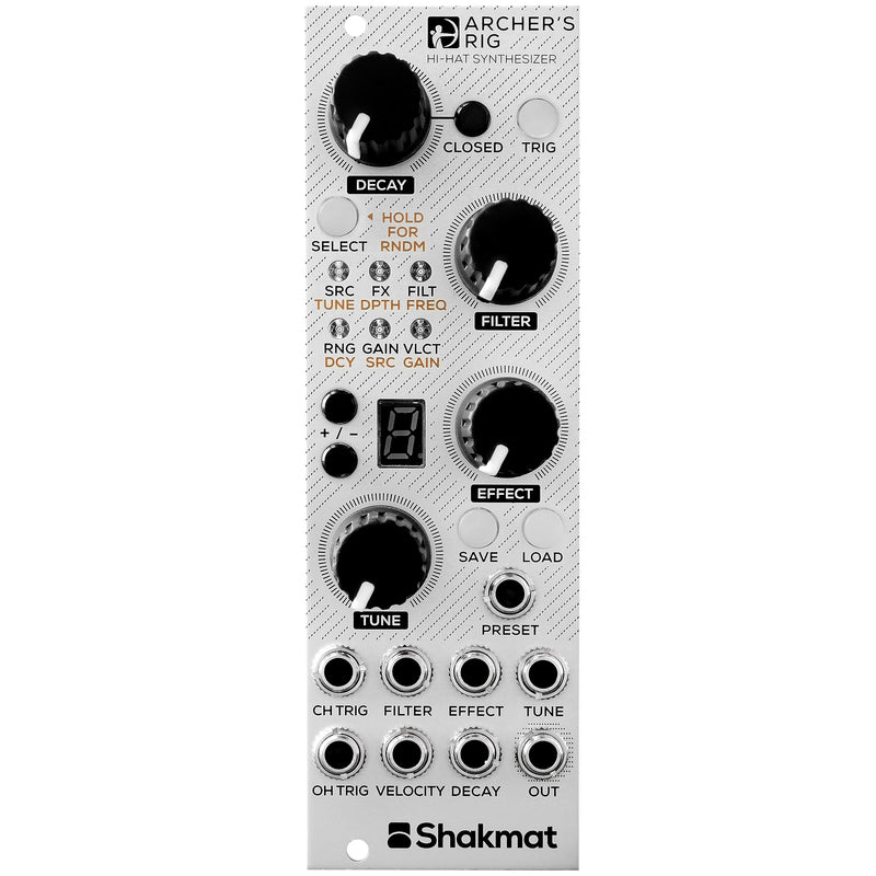 Shakmat Modular Archer's Rig Hi-Hat Generator Assembled