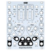 4MS Shaped Dual EnvVCA Faceplate - White