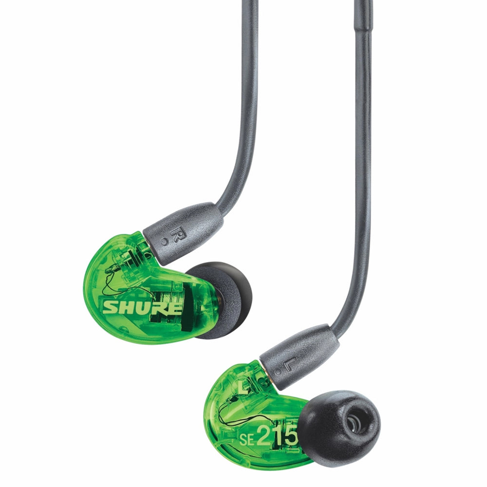 Shure SE215 Special Edition Sound Isolating Earphones Green