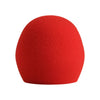 Shure A58WS-RD Red Windscreen For Ball Type Microphones