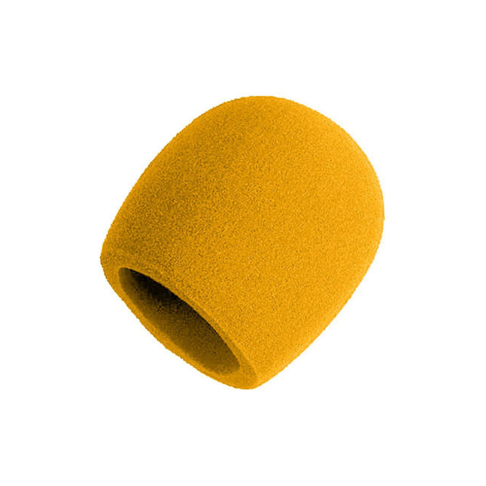 Bonnette anti-vent jaune Shure A58WS-YL pour microphones à boule