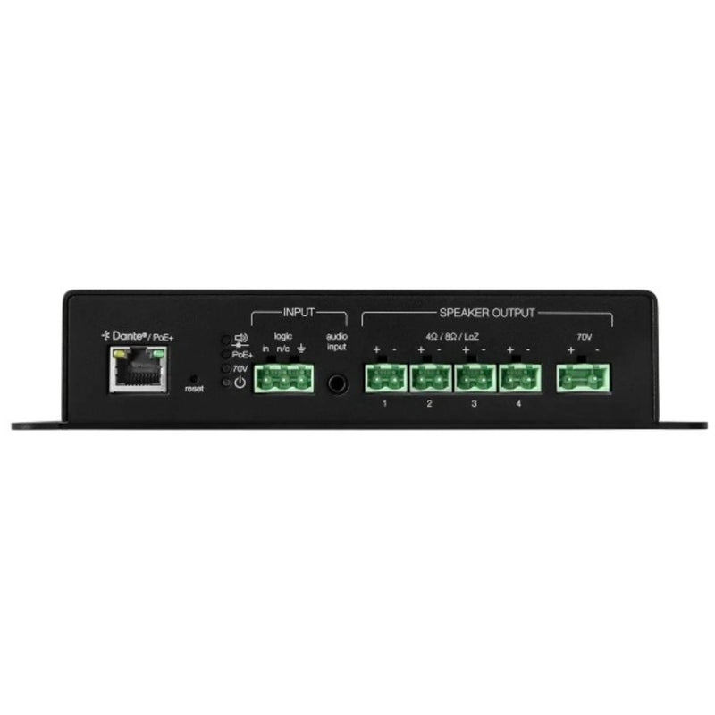 Shure MXN-AMP 4-channel Networked Amplifier With Poe/poe+