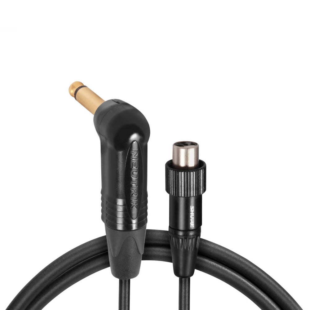 Shure WA307 3 Foot TA4F-1/4 Inch Angled Guitar Cable