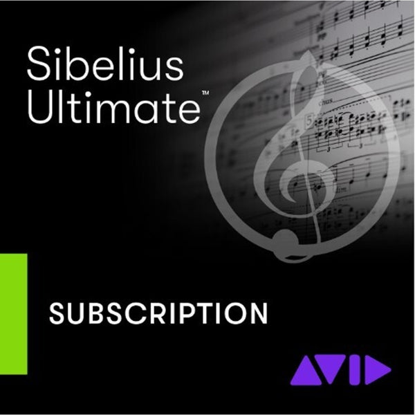 Sibelius Ultimate 1-Year Subscription New