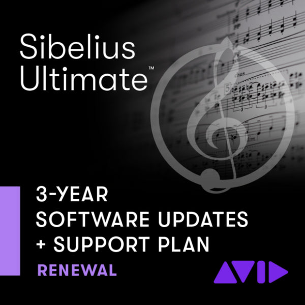 Sibelius Ultimate 3-Years Software Updates + Support Plan