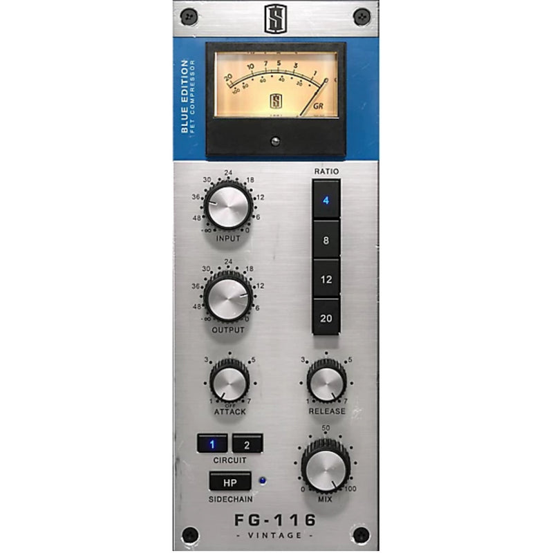 Slate FG-116 Fet Compressor -  Rev A Blue FET Compressor Emulation