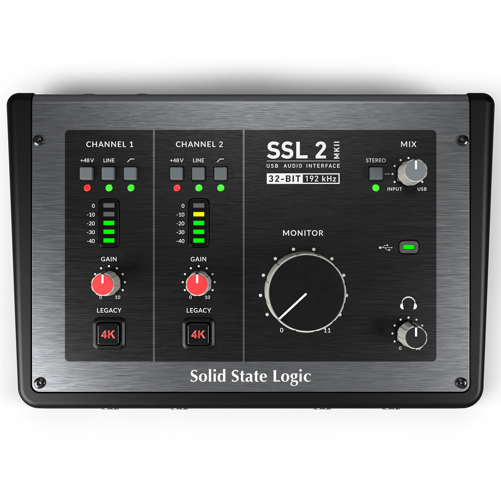 Solid State Logic SSL2Mk2 - 2-In/2-Out USB-C Audio Interface