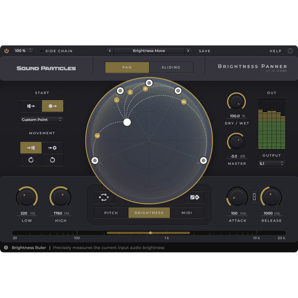 Sound Particles Brightness Panner (Plugin, Perpetual)