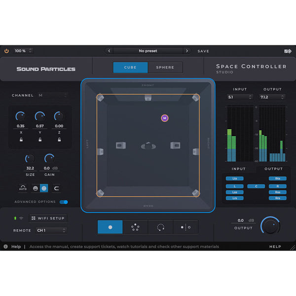 Sound Particles Space Controller Standard (Plugin, Perpetual)