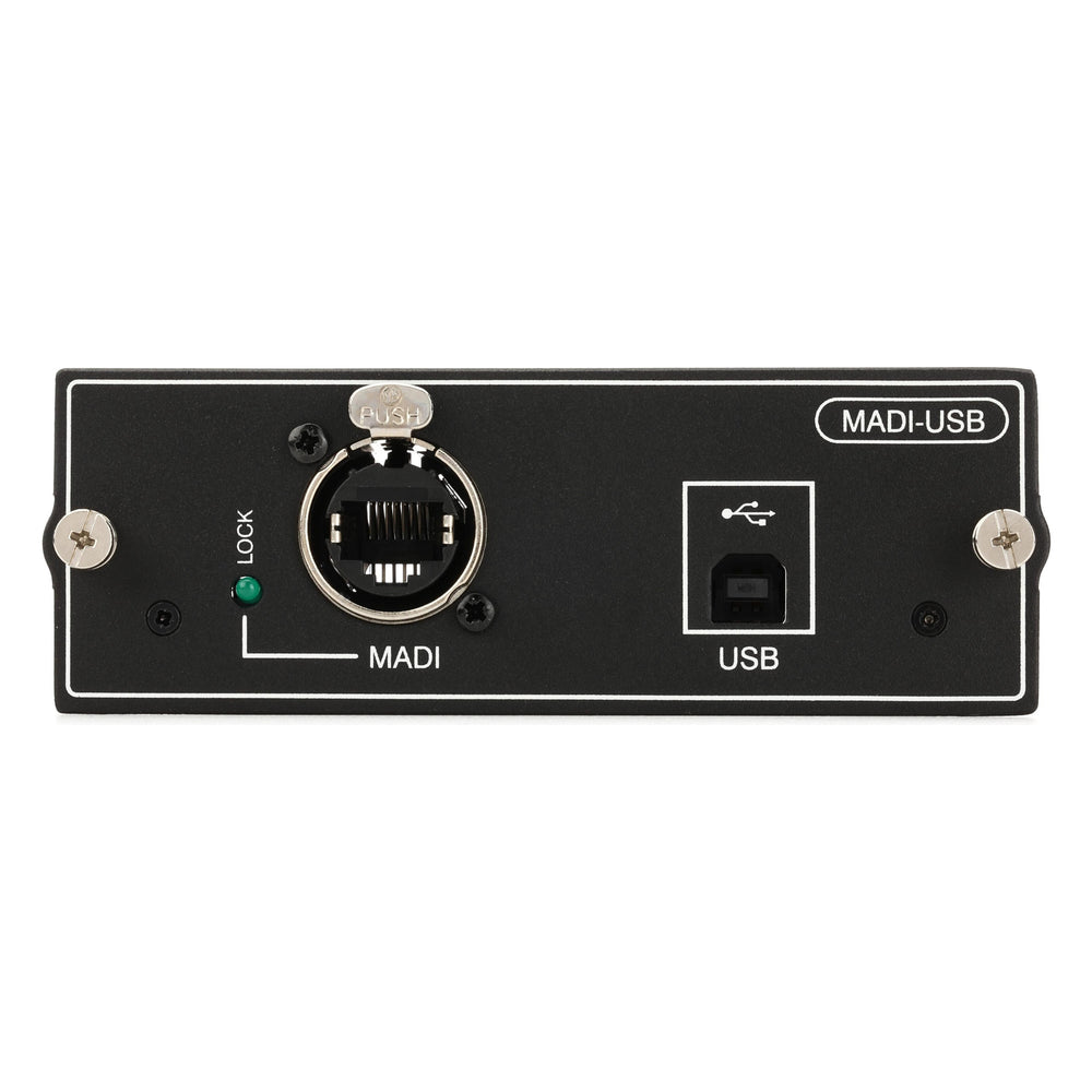 Soundcraft Madi USB Combo Card - front view