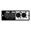 Soundcraft A520.002000SP AES/EBU 4-in/4-out XLR option card - front connector panel illustration