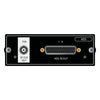 Soundcraft A520.003000SP AES/EBU 8-in/8-out D-sub option card - front connector panel illustration