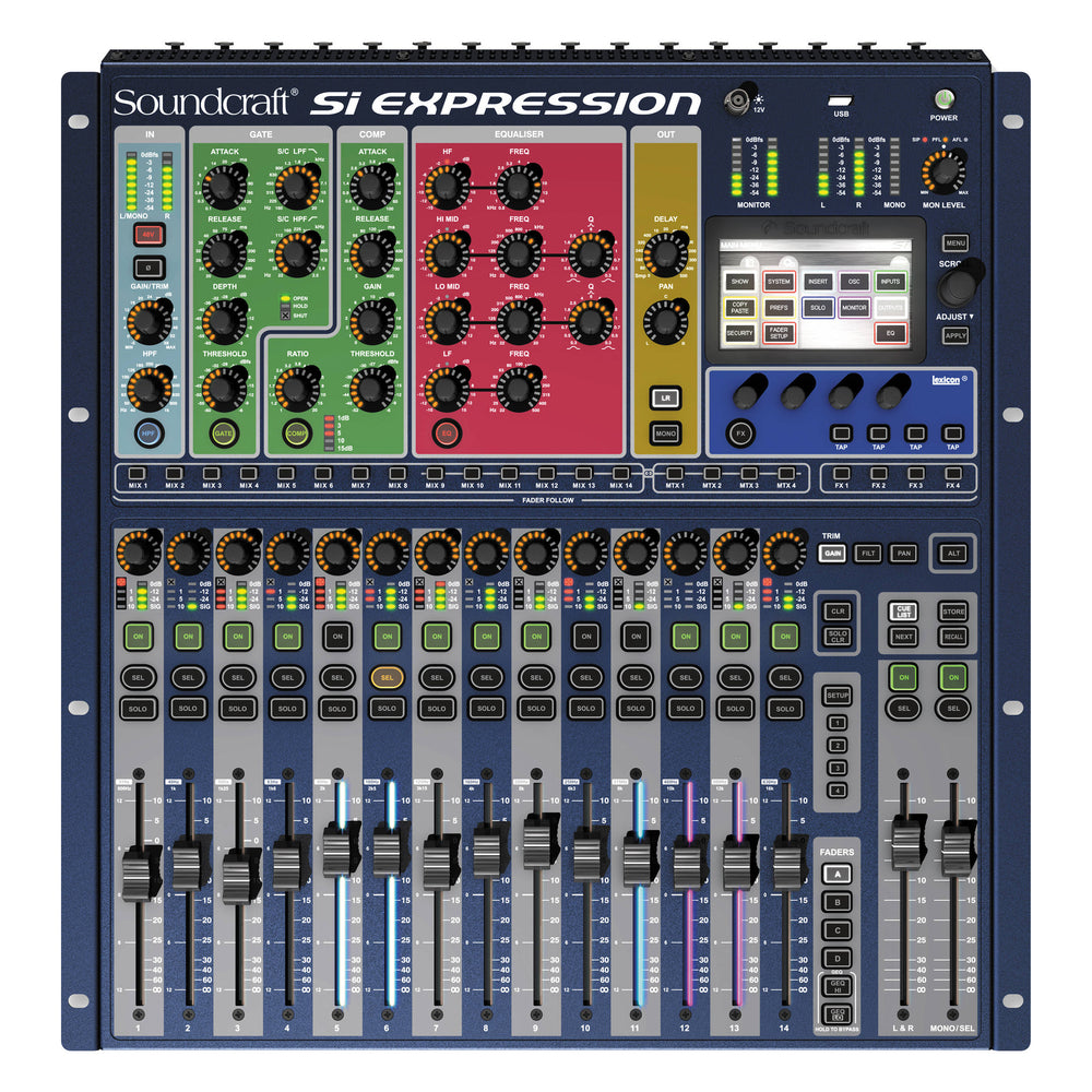 Soundcraft SI-EXPRESSION-1 16-channel Digital Mixer - front view