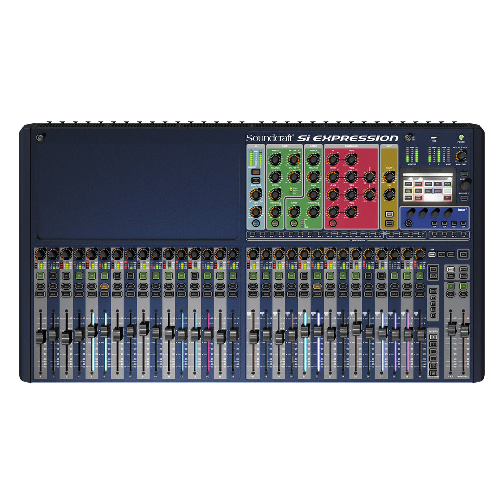 Soundcraft SI-EXPRESSION-3 32-channel Digital Mixer - front view