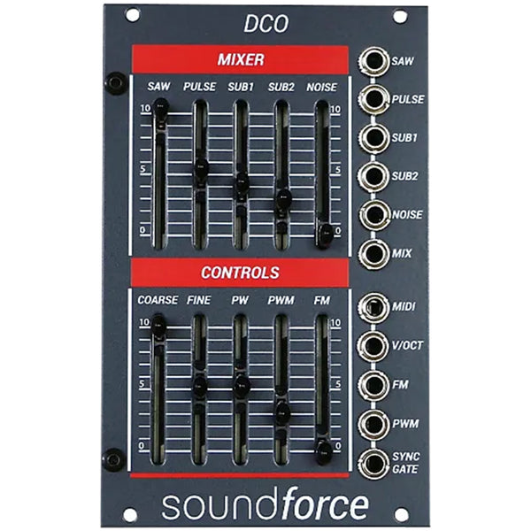 Soundforce DCO (2021 Version) Juno-Inspired Oscillator Grey