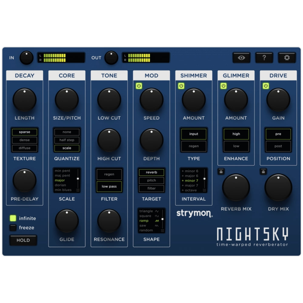 Strymon NightSky Experimental Reverb Workstation Plug-in